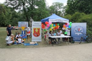 Włoszczowskie stoisko na Ogólnopolskim Profilaktycznym Pikniku Policyjnym