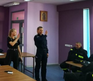 Szkolenie druhów Ochotniczych Straży Pożarnych