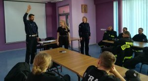 Szkolenie druhów Ochotniczych Straży Pożarnych