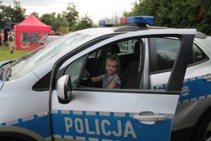 Włoszczowscy policjanci na zlocie pojazdów zabytkowych