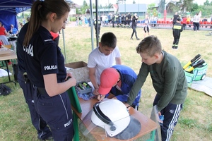 policjantka, dzieci, profilaktyka